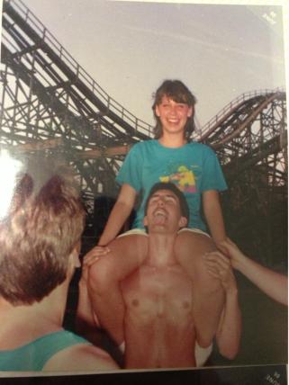 Me and Steve at Cedar Point